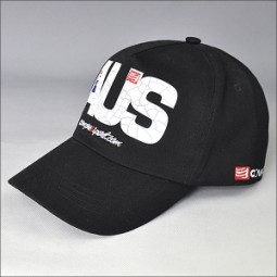 مخصص أوس المطرزة قبعة بيسبول أسود اللون 
