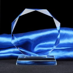 الكريستال الزجاج البصري الكأس جائزة درع بالجملة