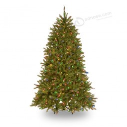 الجملة 7.5 أقدام مضاءة قبل دنهيل التنوب يتوقف اصطناعية شجرة عيد الميلاد مع 700 أضواء مزدوجة اللون (my100.086.00)