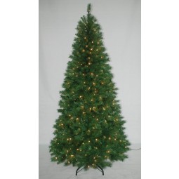 الجملة الاصطناعي شجرة عيد الميلاد مع سلسلة ضوء متعدد الألوان أدى الديكور (at1023)