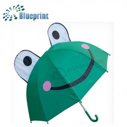الأطفال الخضراء الضفدع الكرتون مخصص المظلات