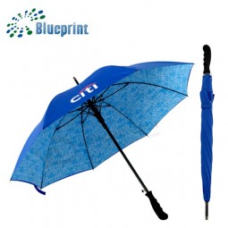 شعار مخصص سيتي بنك طبقة مزدوجة عصا مظلة 