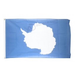 ووليل علم القطب الجنوبي - 3 × 5 قدم / 90 × 150 سم مع أي حجم