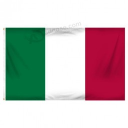 العرف 3ft س 5ft إيطاليا العلم-- المطبوعة البوليستر مع أي حجم