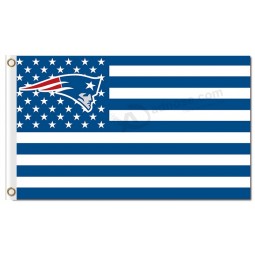 نفل نيو إنغلاند الوطنيين 3'x5 'أعلام البوليستر النجوم المشارب