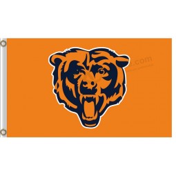 العرف نفل شيكاغو الدببة 3'x5 'البوليستر أعلام الدببة شعار للبيع