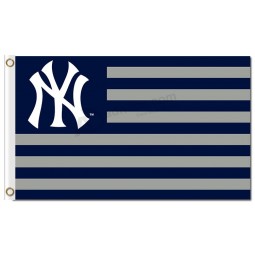 مخصص الراقية ملب نيويورك يانكيز 3'x5 'الأعلام البوليستر المشارب