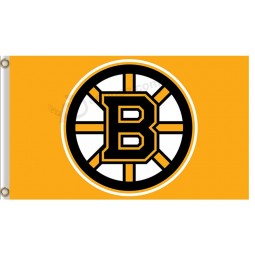 مخصص الراقية نهل بوسطن بروينز 3'x5 'البوليستر أعلام شعار b