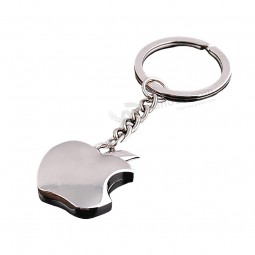 أزياء التفاح شكل المفاتيح المعدنية مع شعار مخصص