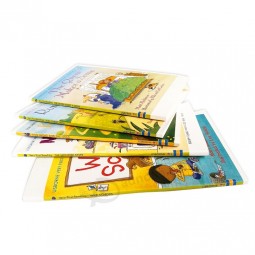سوفتكوفر كامل لون مخصص برينتد قصة كتاب للأطفال