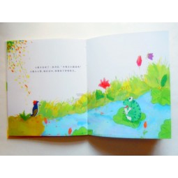 كامل الألوان كتاب الطباعة كتاب الأطفال غلاف كتاب الطباعة