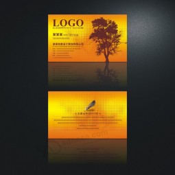 4 لون بطاقة الأعمال تخصيص 3d اسم بطاقة الطباعة