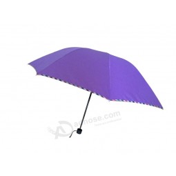 أعلى جودة الترويجية رخيصة مظلة المطر مصغرة للعرف مع الشعار الخاص بك