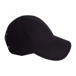 100٪ القطن قبعة بيسبول مع الطباعة العاكسة شعار للبيع