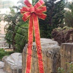 الجملة ضخمة الأحمر هدية عيد القوس ل شجرة (كبب-1123) ل مع الشعار الخاص بك