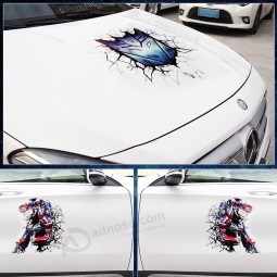 سيارة 3d سيارة 3d هود الديكور الإبداعية سحب ملصقا الوفير سيارة ملصقا ل كتلة شخصية سيارة زين