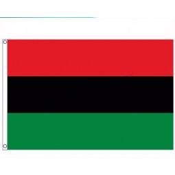 3 * 5ft البوليستر الأحمر الأسود الأخضر عموم العلم الأفريقي (j-nf05f09098)