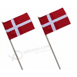 القطن النسيج اليد العلم، الدنمارك العلم اليد (j-nf10f02004)