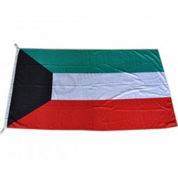 3 * 5ft أعلام البلاد البوليستر الكويت العلم (j-nf05f09046)