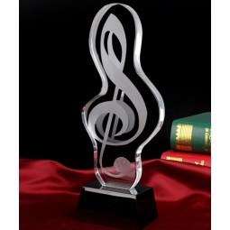 2017 مخصص رائع الكريستال جائزة الكأس للموسيقى تذكارية