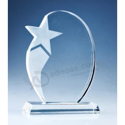 عالية الجودة الزجاج نجمة الكريستال جائزة الكأس للهدايا التذكارية