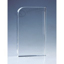 رخيصة مخصصة الزجاج كريستال درع جائزة الكأس للهدايا التذكارية