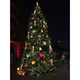 الجملة العملاق شجرة عيد الميلاد للعرض التجاري مع كامل درجة أدى الإضاءة تصل (المصنع مباشرة)
